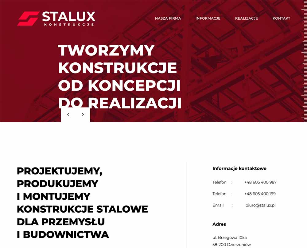 Stalux Klimuntowski - klient Kancelarii Adwokat Bartłomiej Ogonowski